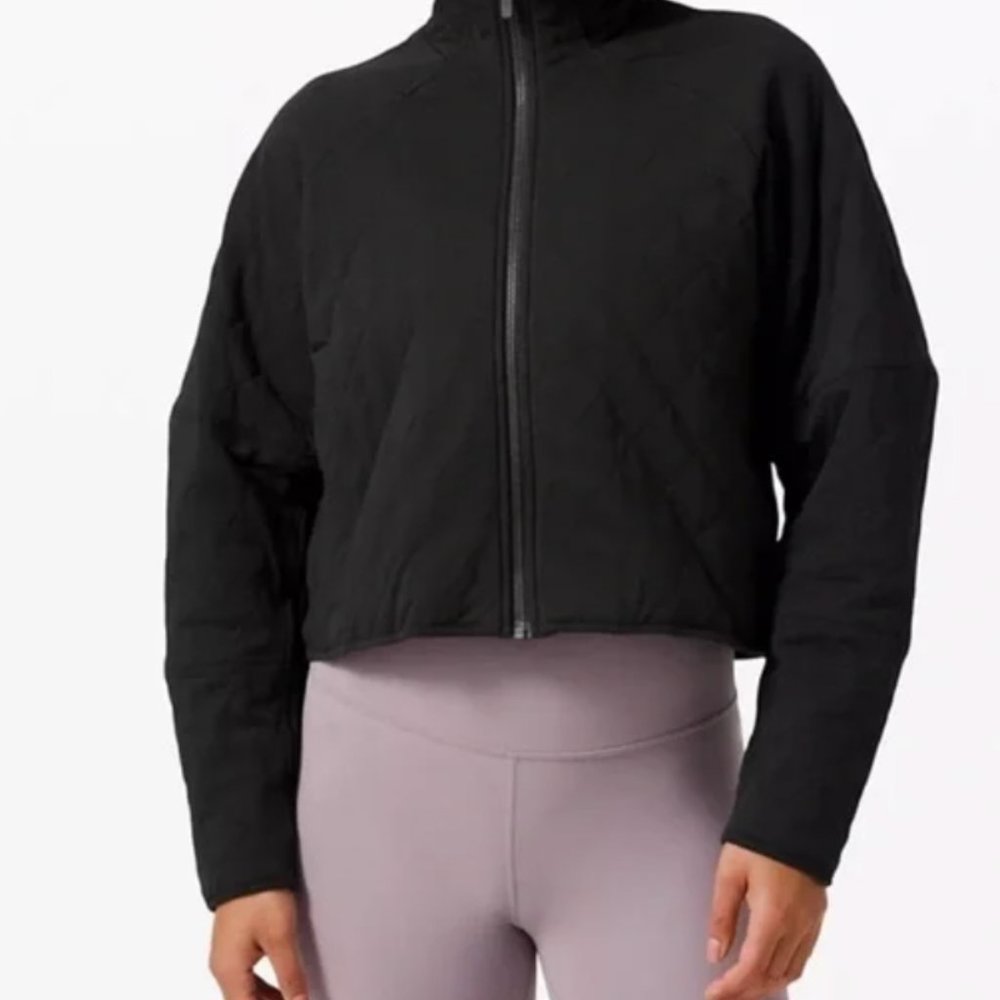 Lululemon Quilted Calm Jacket - 4 - Black